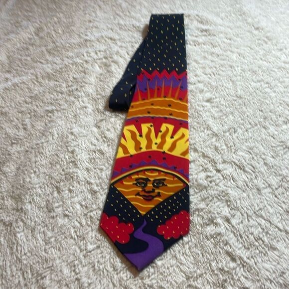 Vintage 1991 The Beatles good Day sunshine necktie